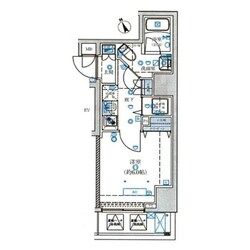 ベルシード千住パークサイドの物件間取画像